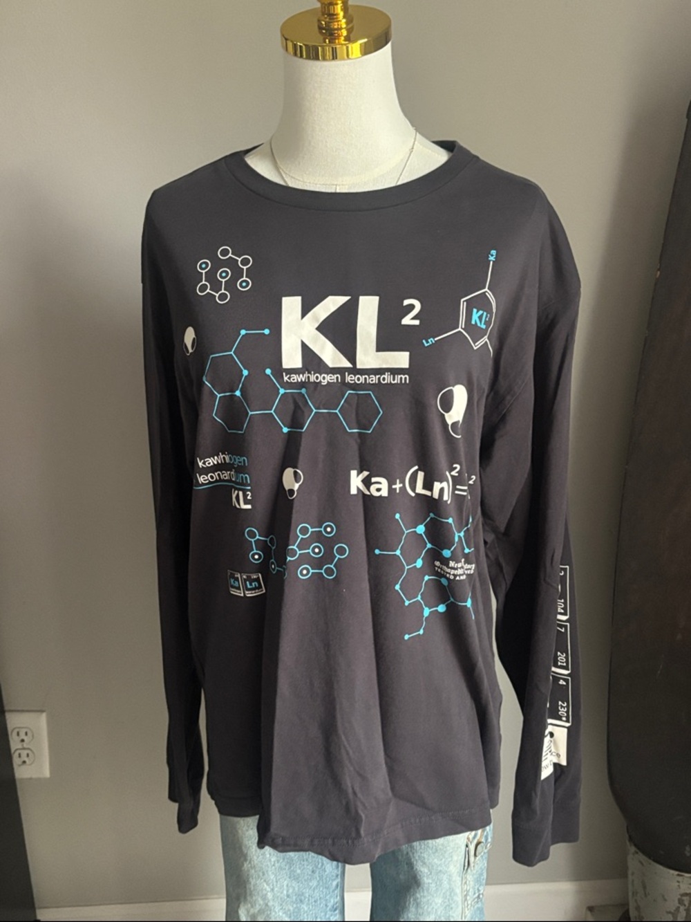 New Balance KL2 Elements Of The Game Long Sleeve Dark Grey